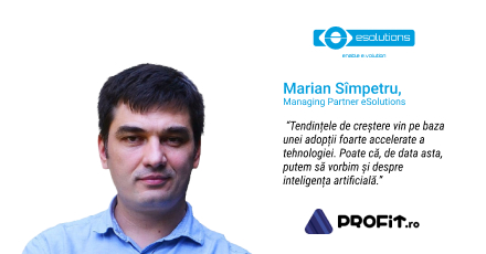 Marian Simpetru, Managing Partner eSolutions, discuta tendintele din piata de IT cu profit.ro